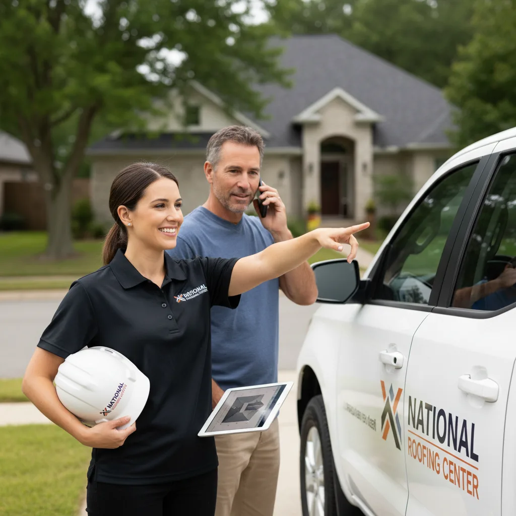 National Roofing Center customer support in Crystal